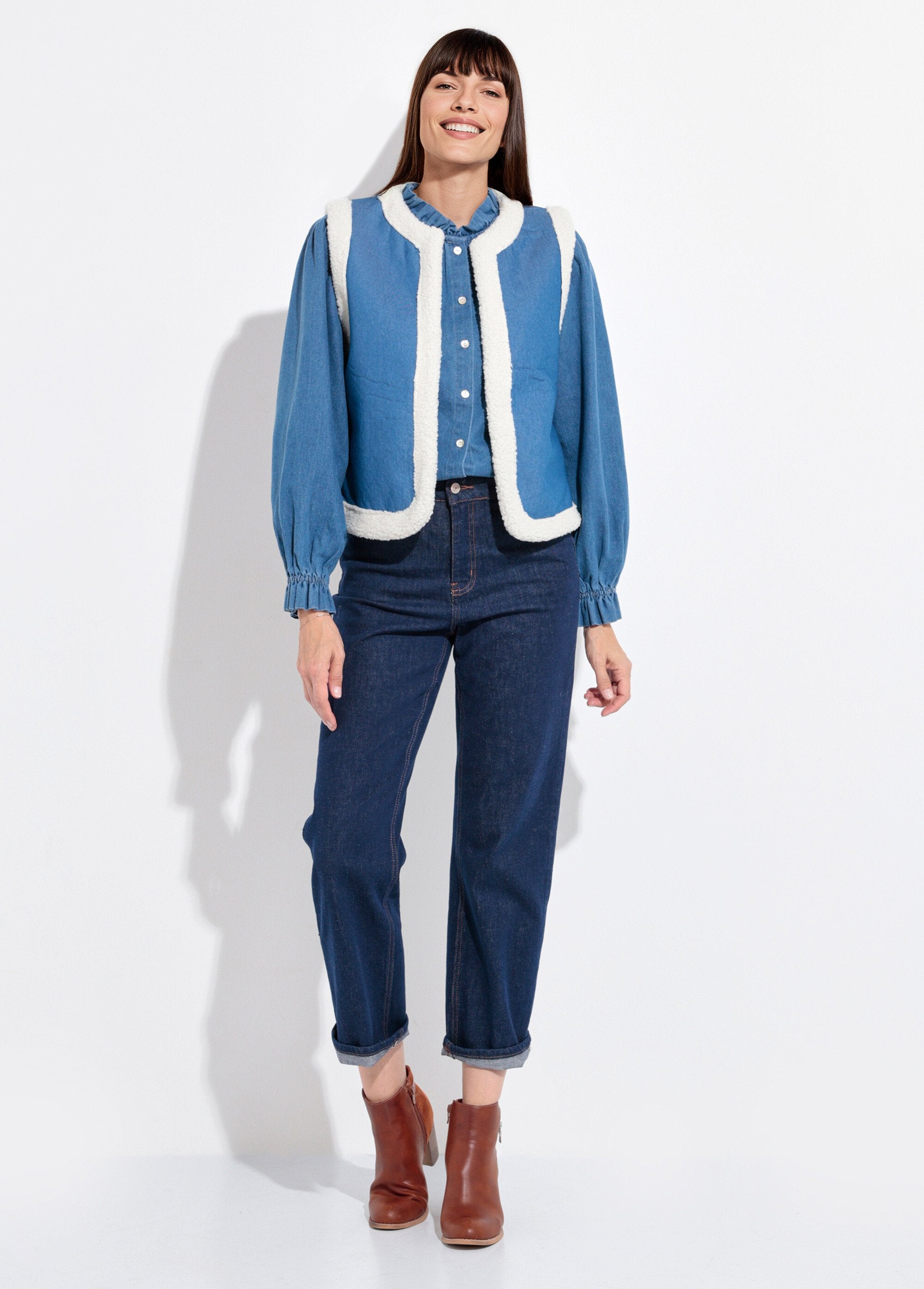 Chaleco_de_pastor_vaquero_estilo_piel_de_oveja_Azul_SF1_slim