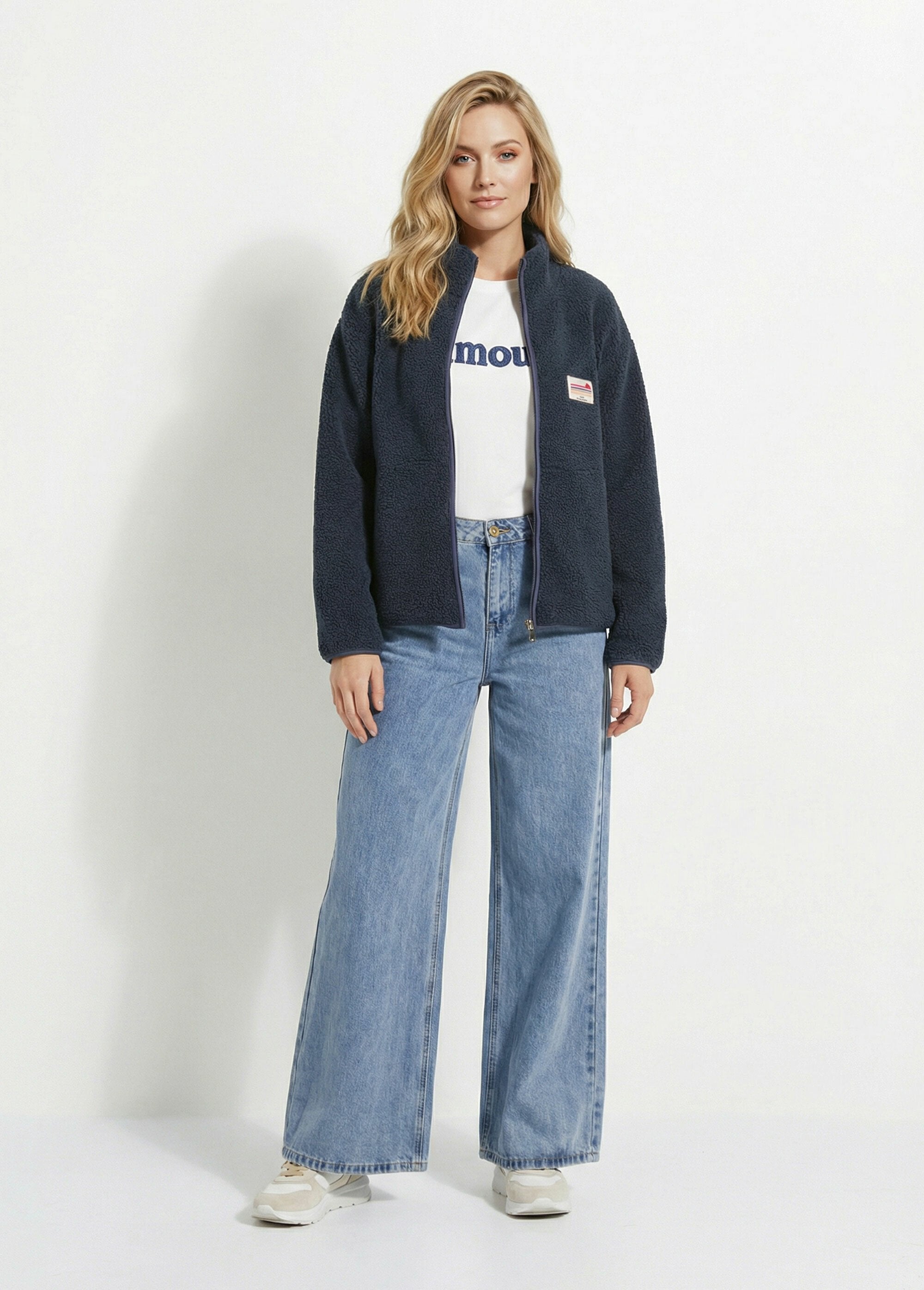 Gilet_zippé_chaud_polaire,_col_montant_Marine_SF1_slim