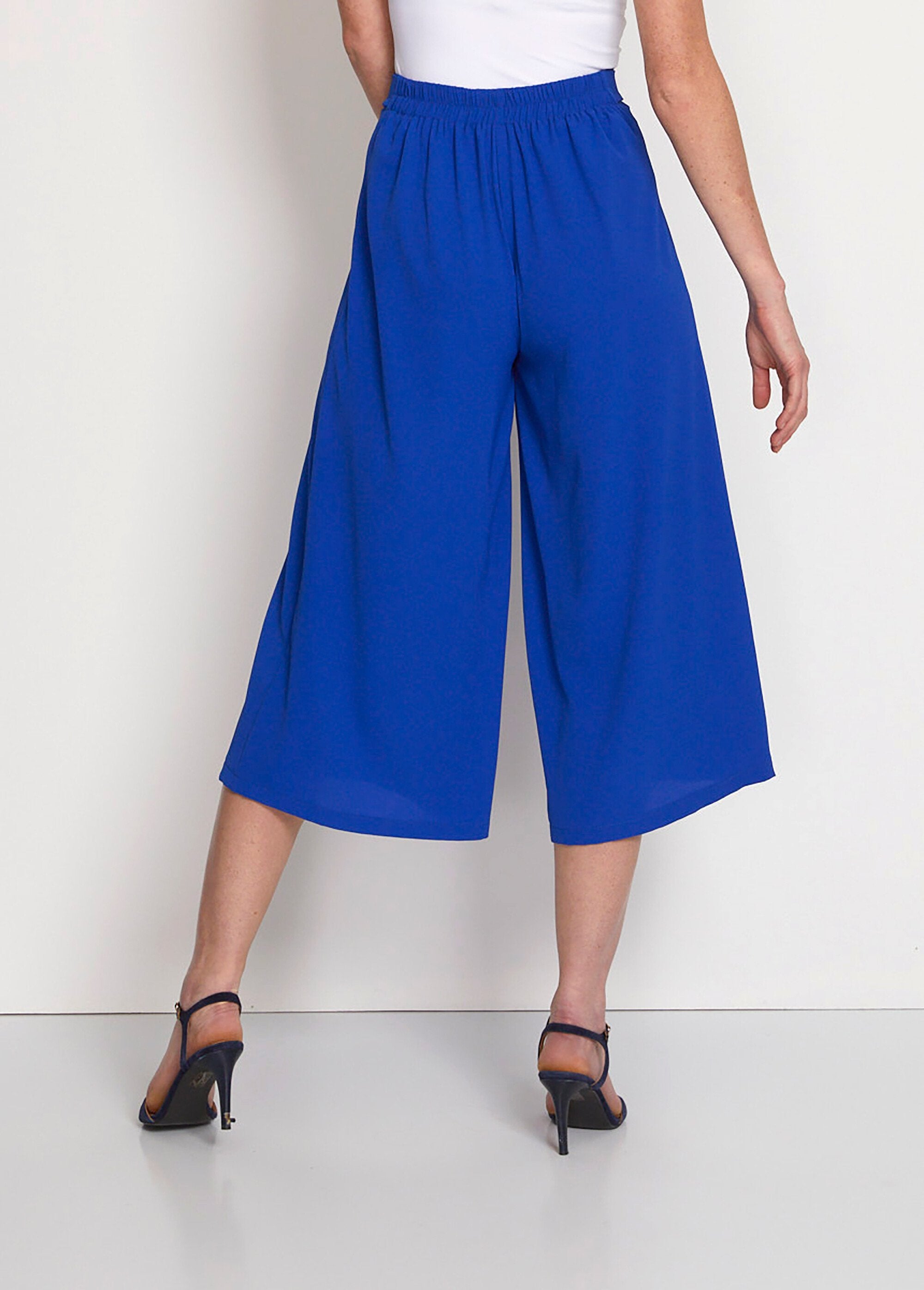 Pantalón_culotte_largo_cintura_semielástica_azul_liso_DO1_slim
