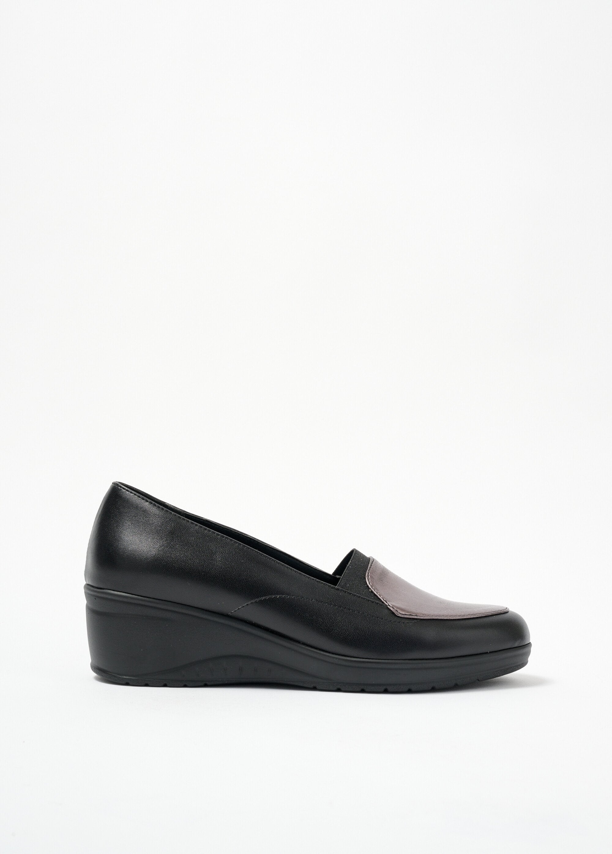 Mocasines_de_cuña_elásticos_de_ancho_confort_Negro_y_plomo_DR1_slim