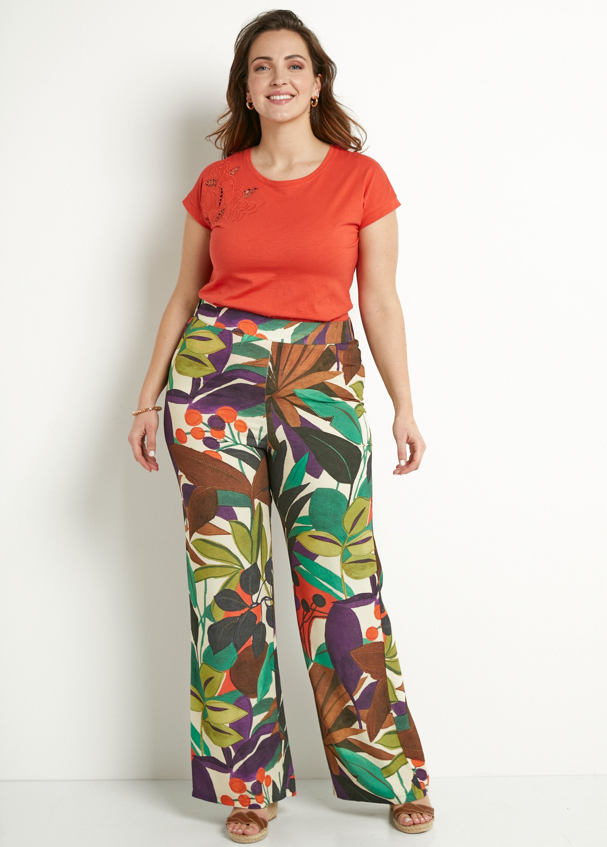 Pantalón_ancho_estampado_cintura_elástica_Multicolor_SF1_curvy