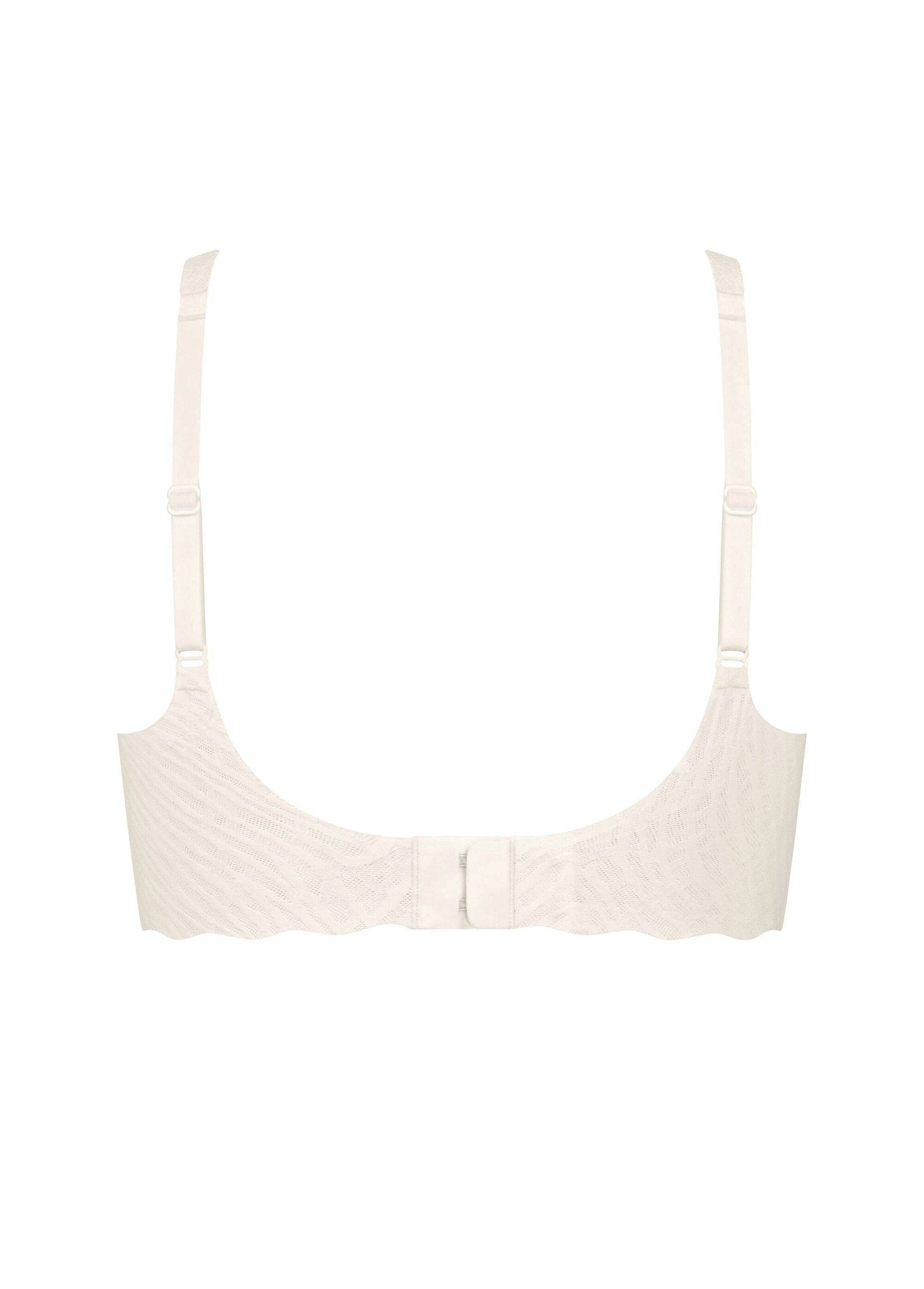 ®_Sloggi_-_Sujetador_gráfico_de_microfibra_Blanco,_Blanca_DE3_slim