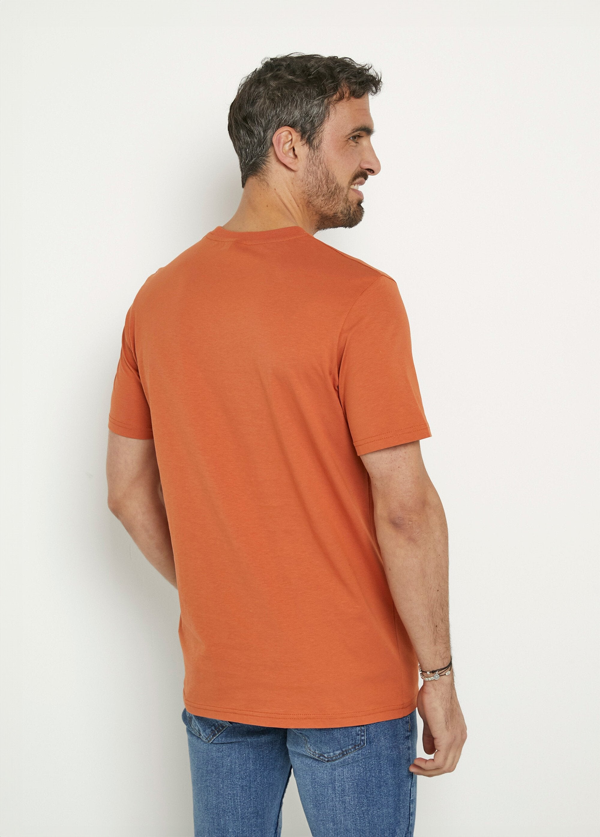 Camiseta_de_algodón_de_manga_corta_con_cuello_redondo_naranja_DO1_slim