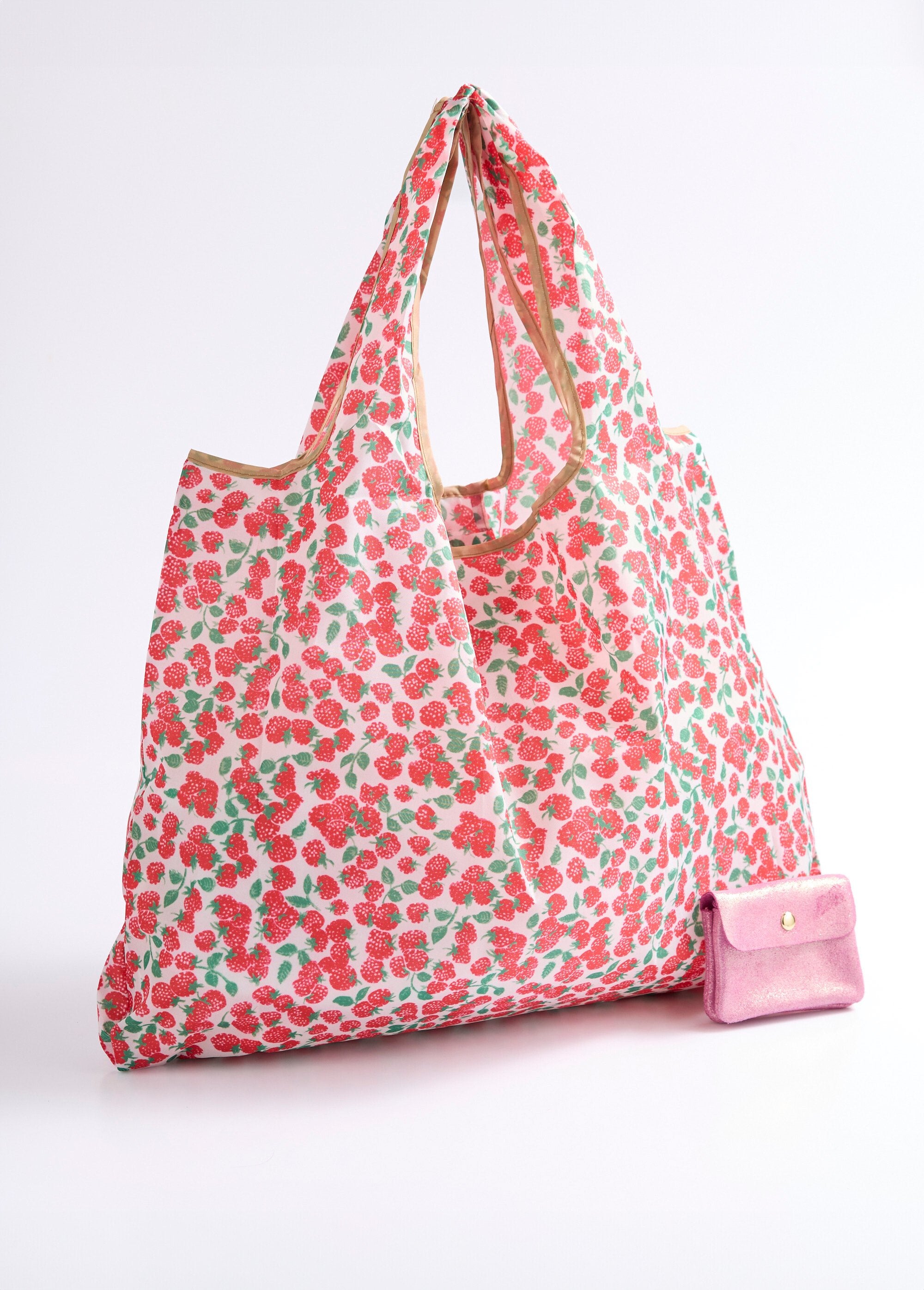 Bolsa_de_compras_plegable,_estampado_de_fresa_Rojo_FA1_slim