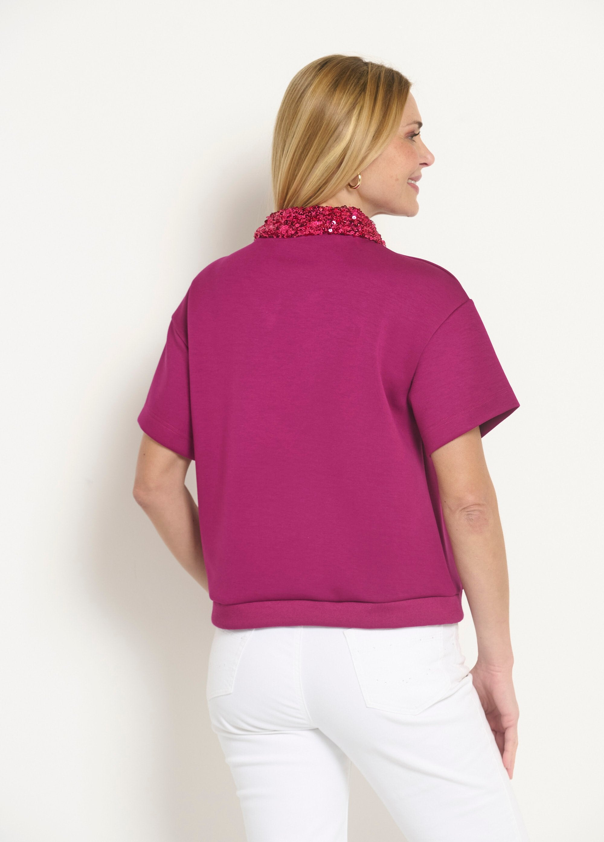 Blusa_con_cuello_de_lentejuelas_y_manga_corta_Frambuesa_DO1_slim