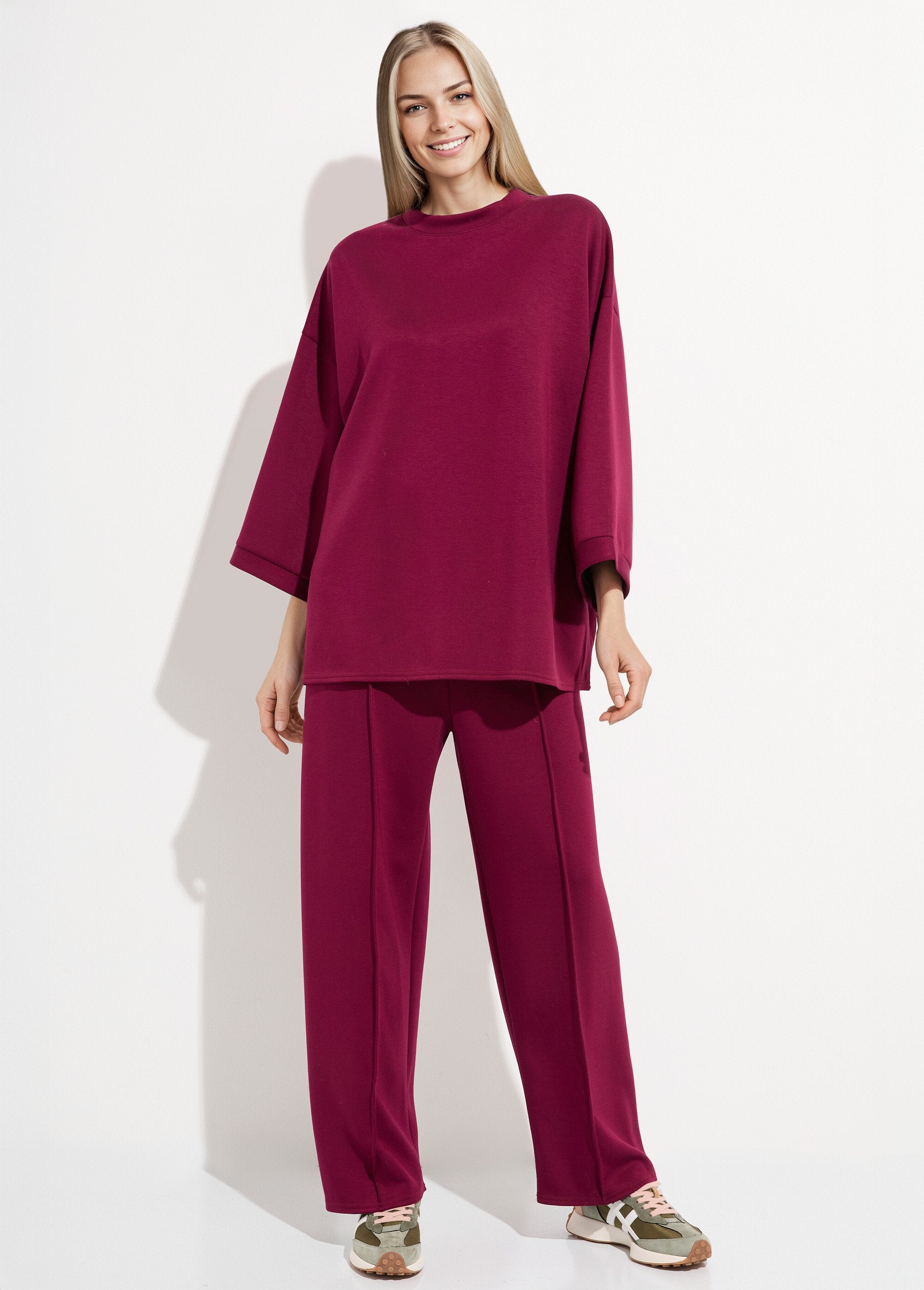Conjunto_confort_de_2_piezas,_elástico_Burdeos_FA1_slim