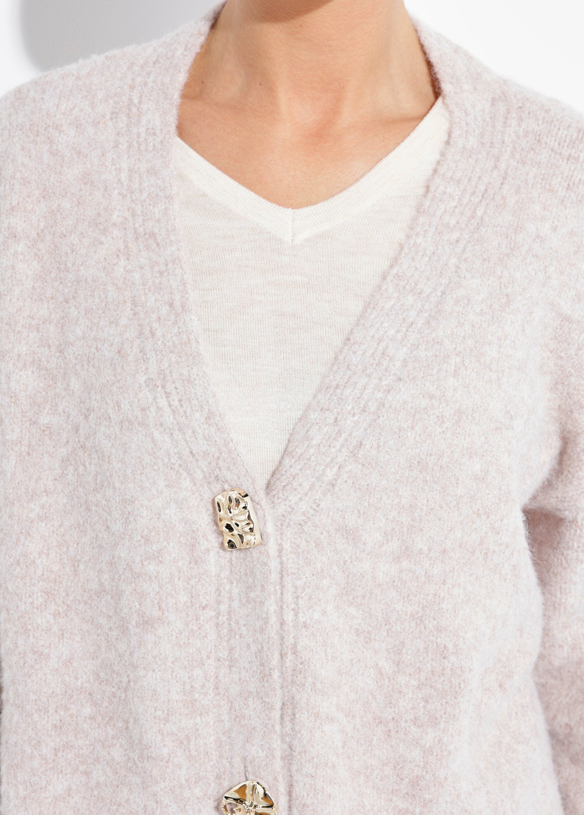 Chaleco_de_lana_cálido,_botones_de_joya_de_metal._Beige_DE2_slim