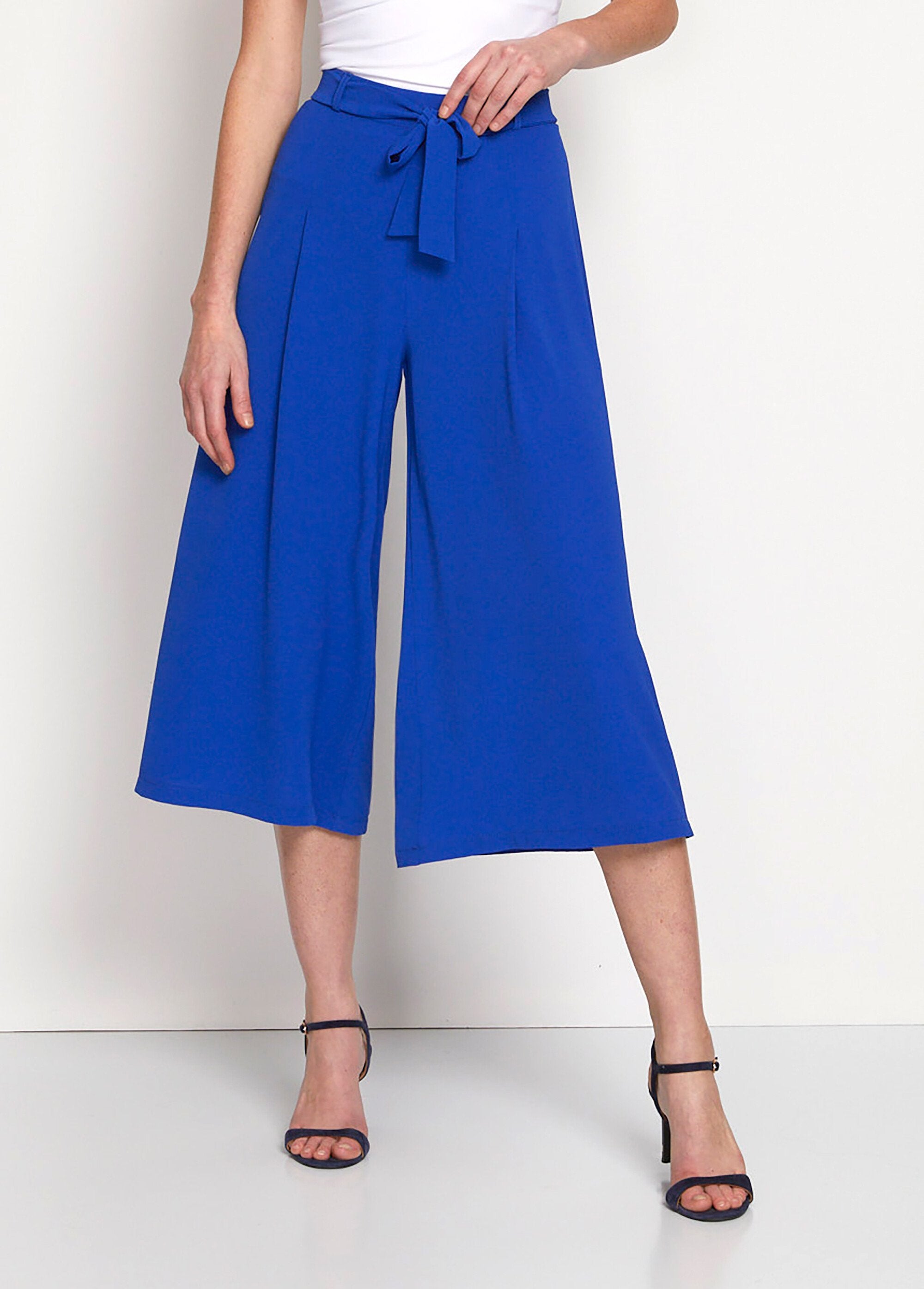 Pantalón_culotte_largo_cintura_elástica_azul_liso_FA1_slim