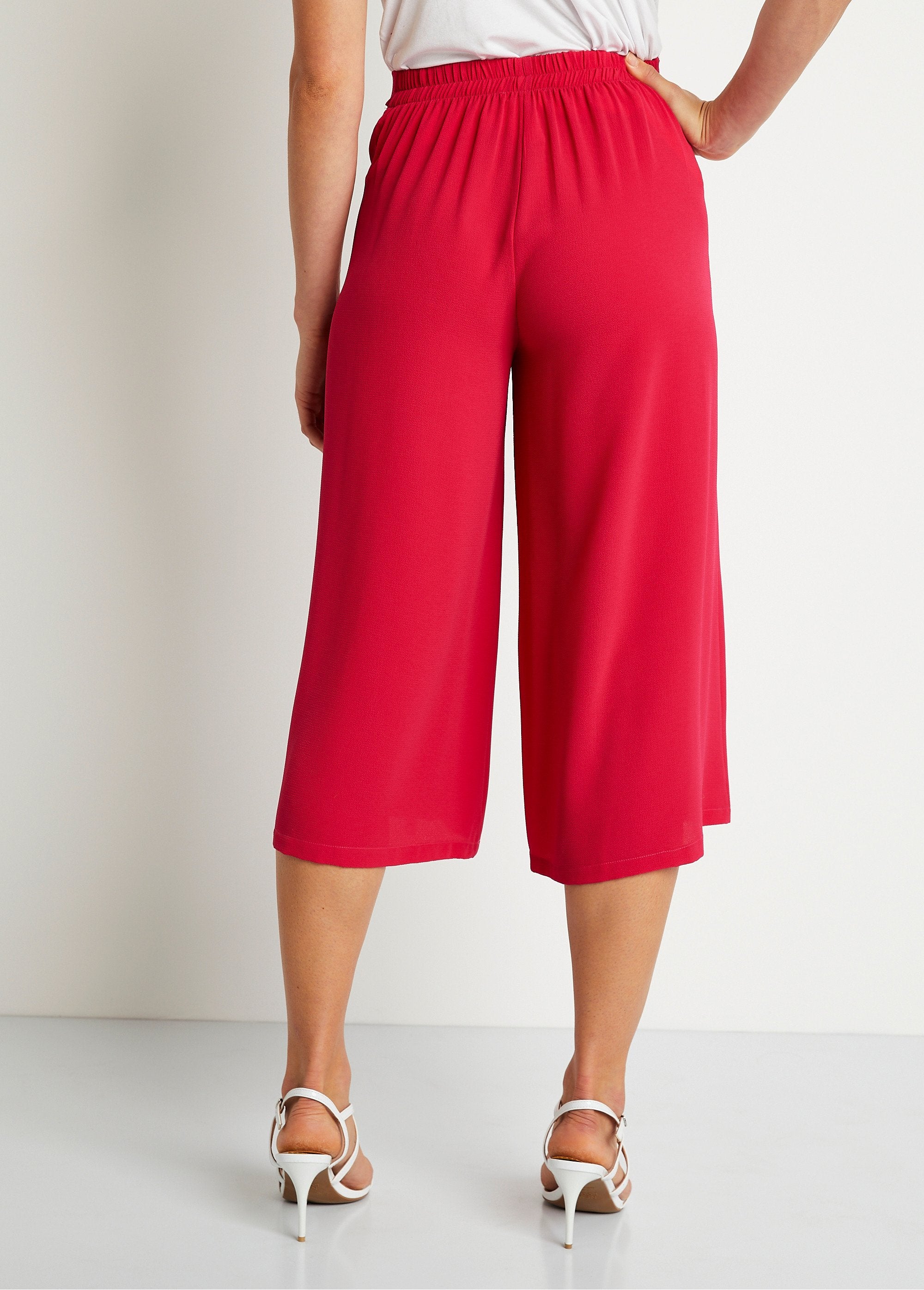 Pantalón_culotte_largo_cintura_elástica_fucsia_liso_DO1_slim