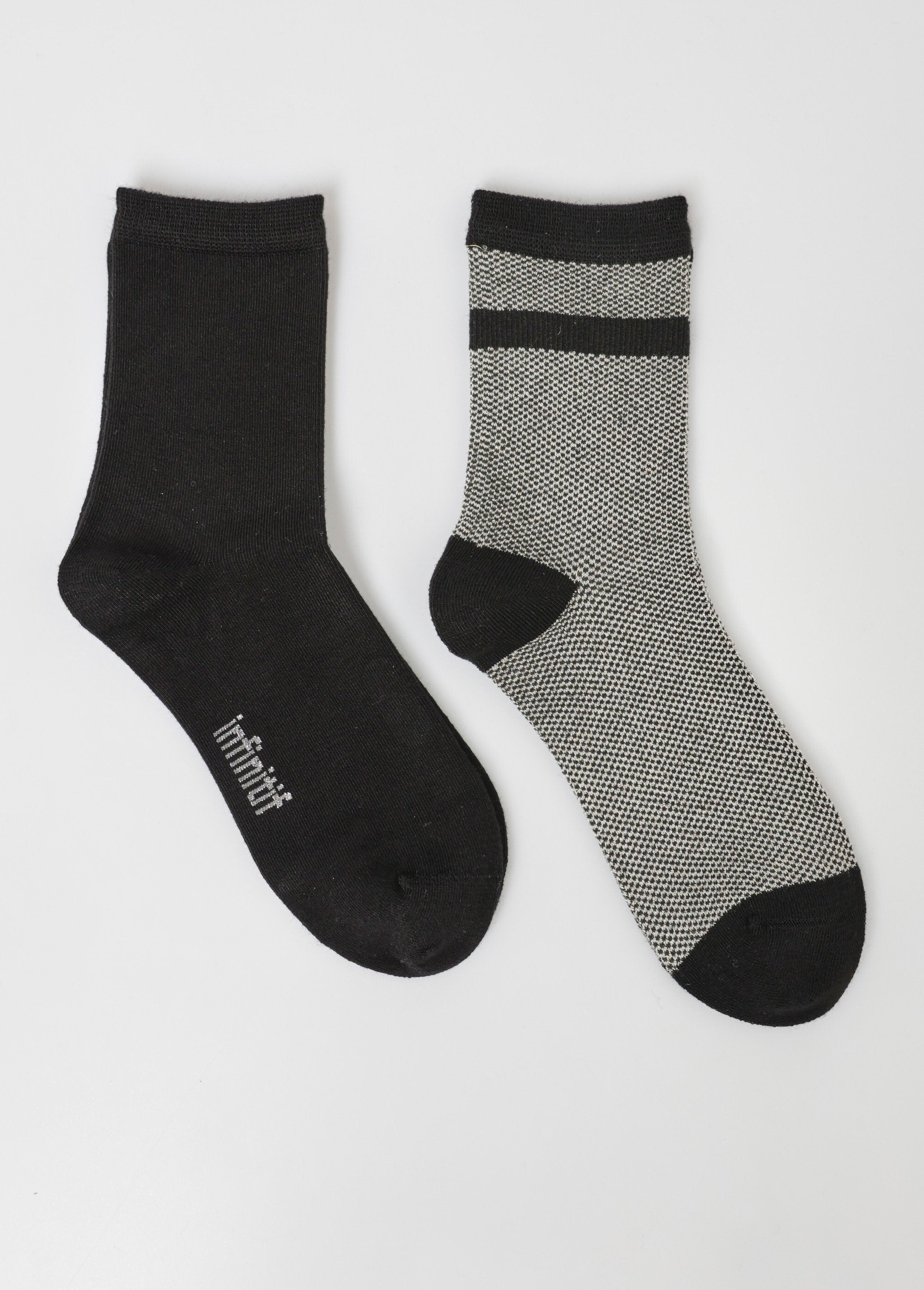 Pack_de_2_calcetines_surtidos,_cuadros_Gris_DE1_slim