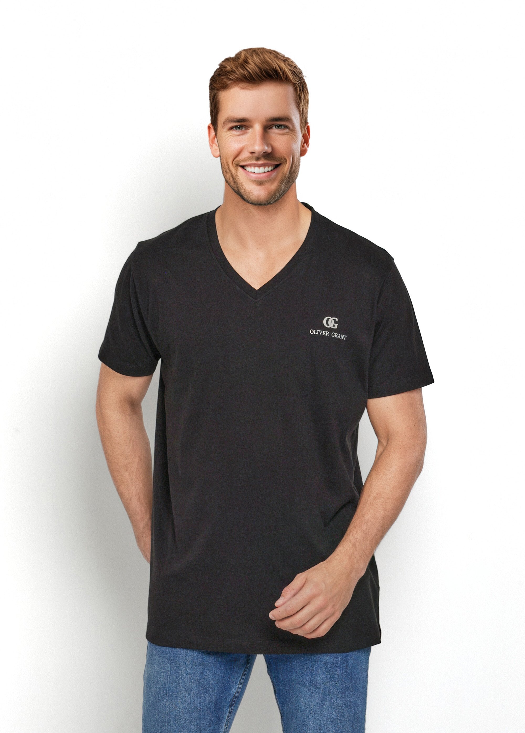 Camisetas_oscuras_de_manga_corta_con_cuello_en_V_Negro_FA1_slim