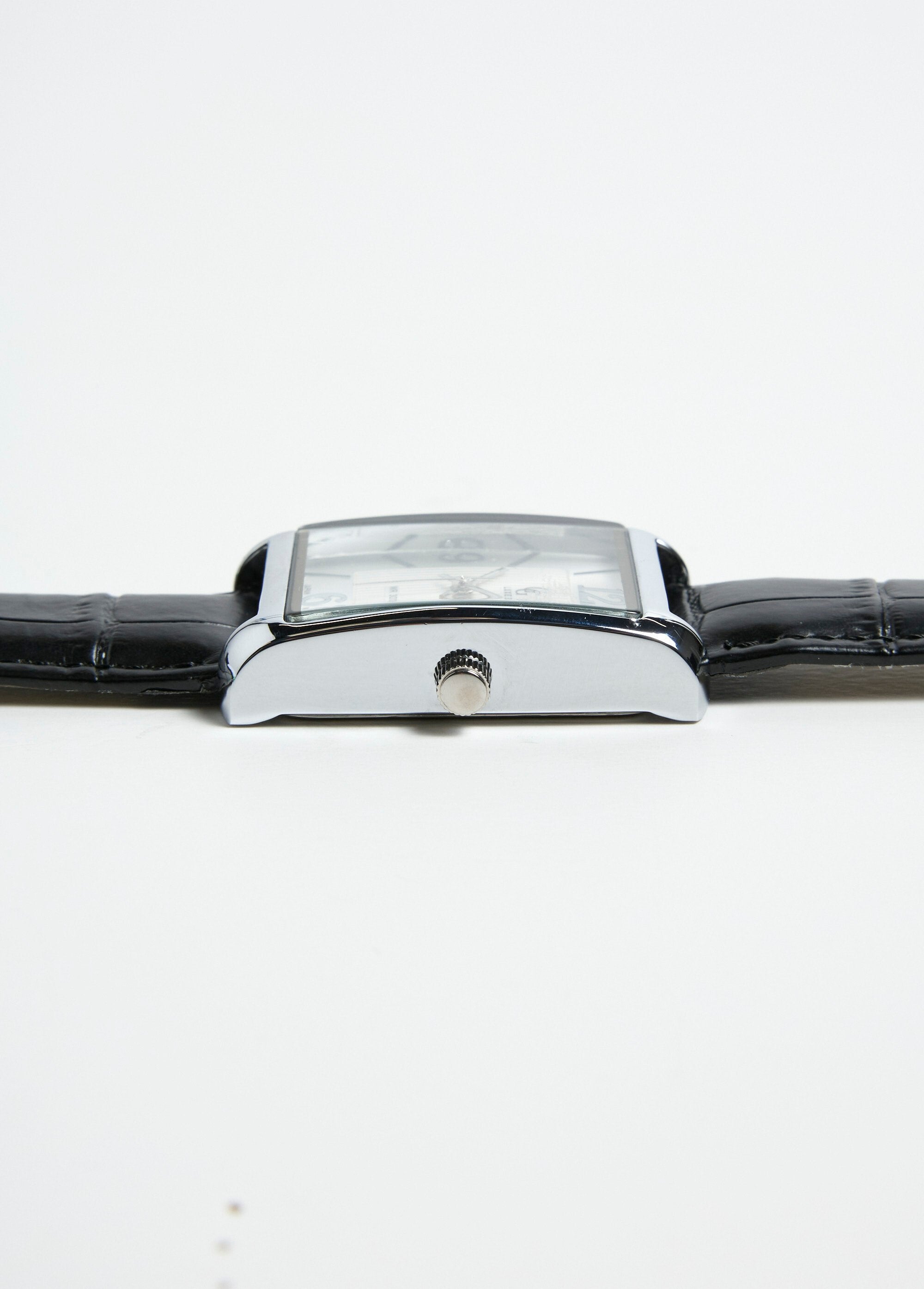 Reloj_rectangular_de_acero_inoxidable_y_piel_estilo_cocodrilo._Negro_DE3_slim