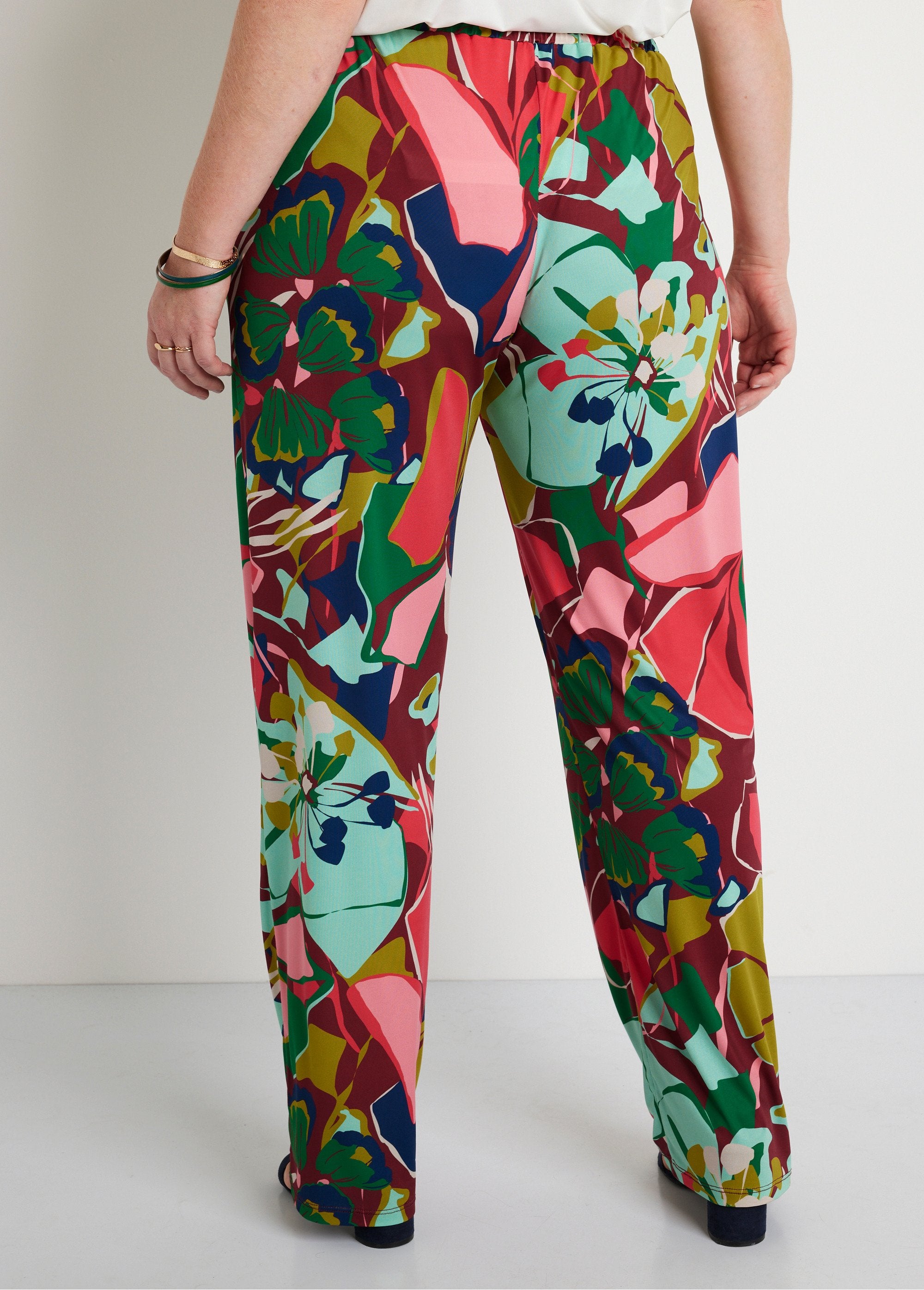 Pantalón_ancho_cintura_semielástica_rosa_y_verde_DO1_curvy