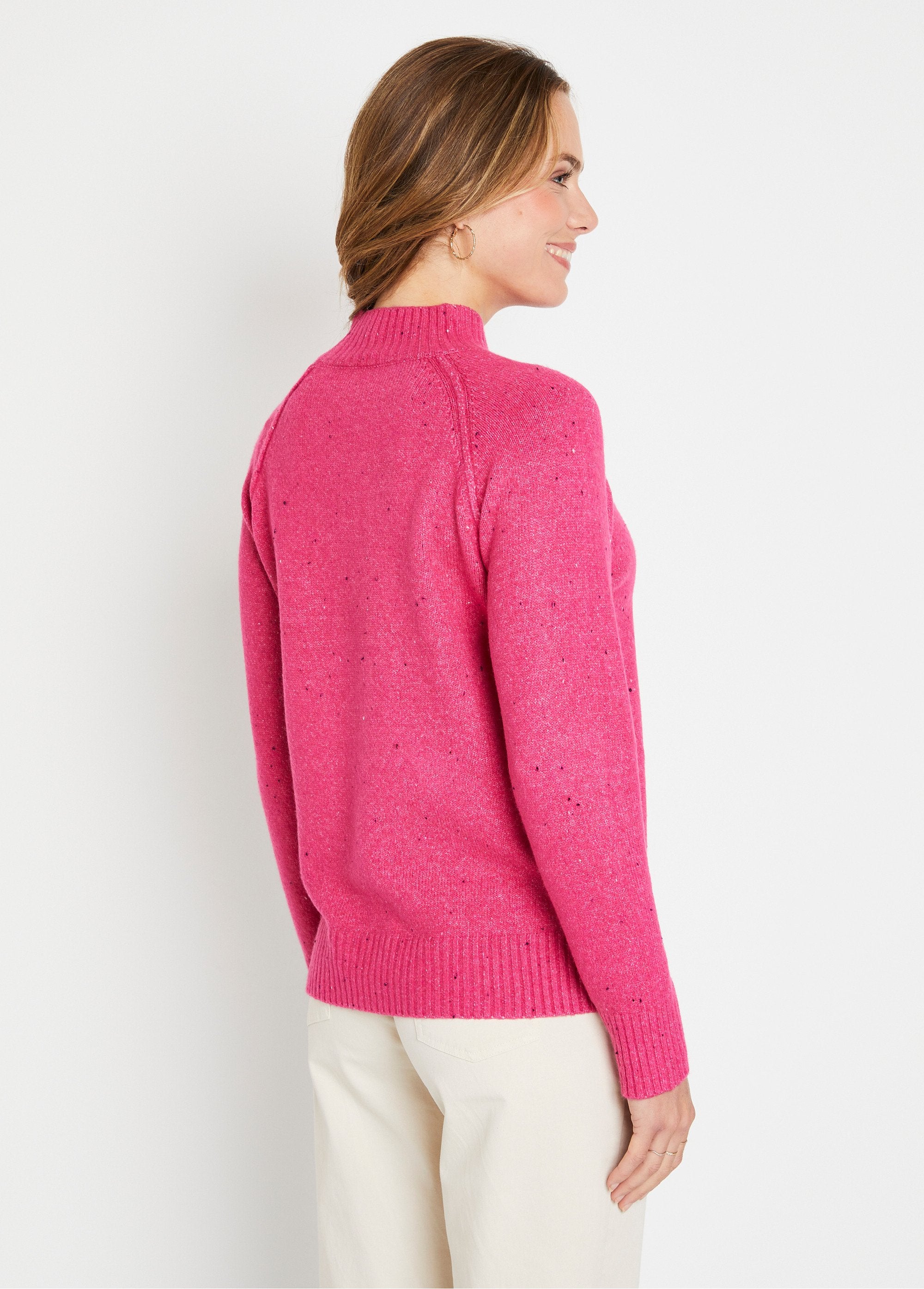 Cálido_jersey_de_raglán_con_cuello_alto_jaspeado_Fuchsia_DO1_slim