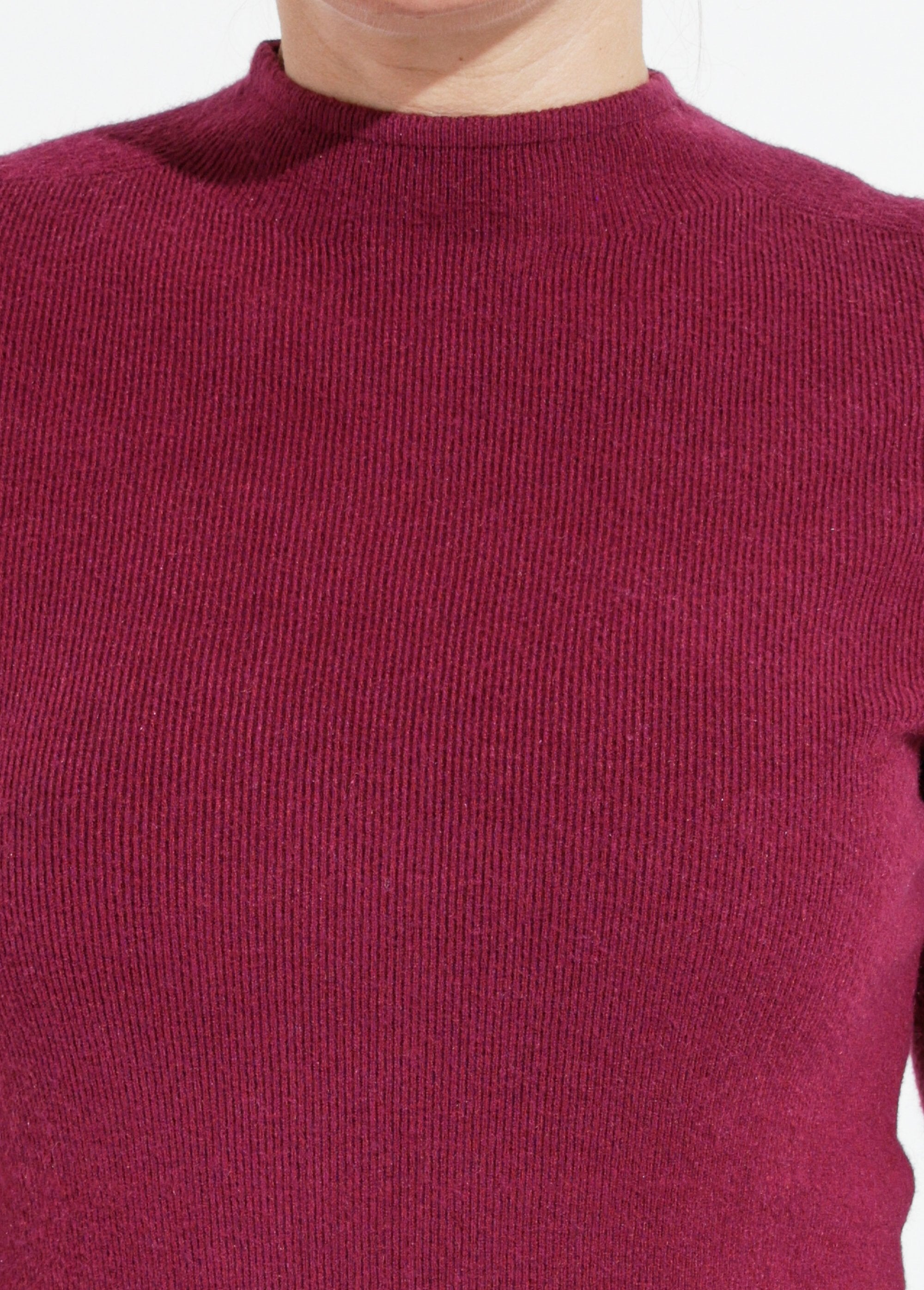Pull_col_roulotté_forme_ajustée_Bordeaux_DE1_slim