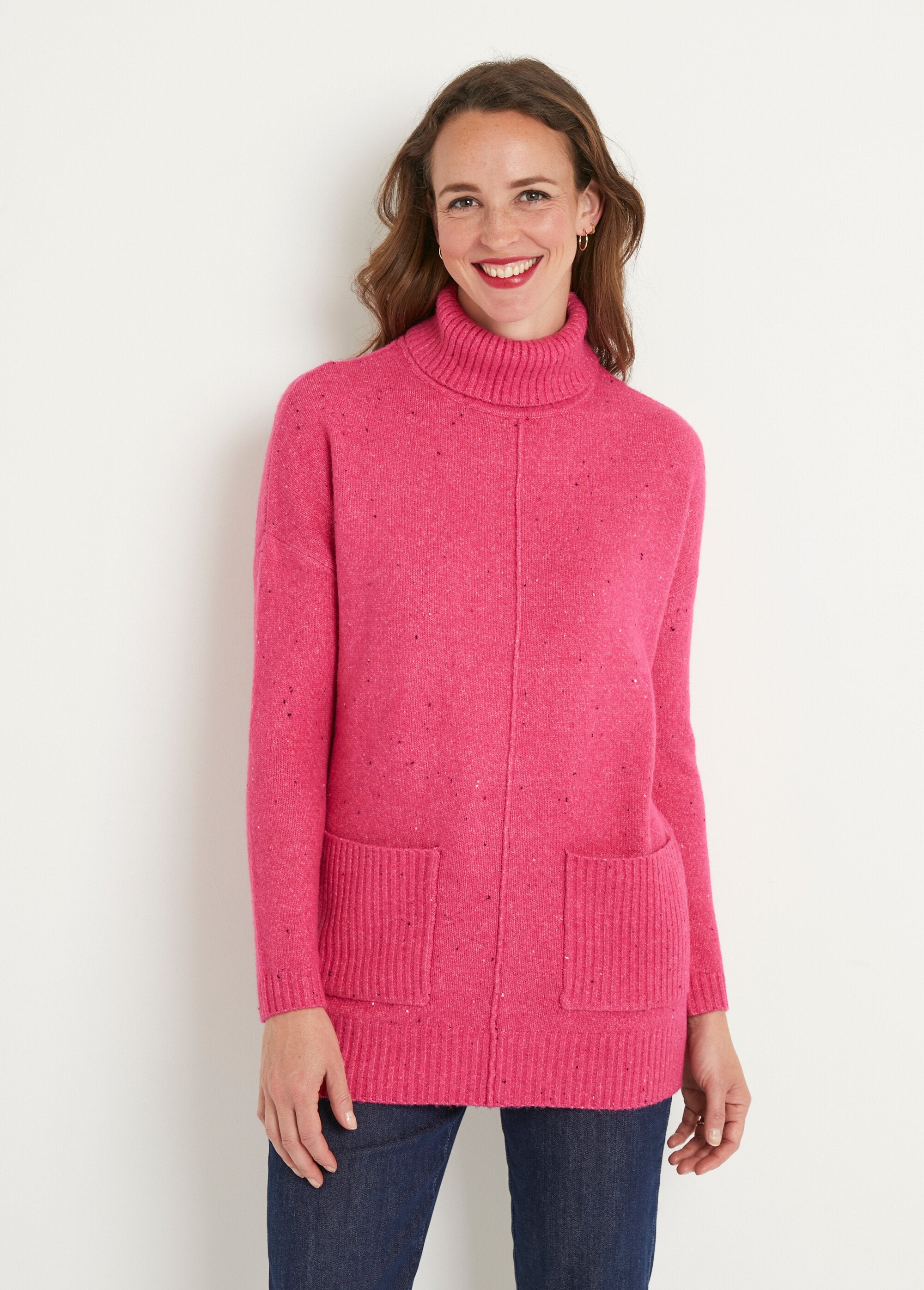 Cálido_jersey_túnica_de_cuello_alto_jaspeado_Fuchsia_FA1_slim