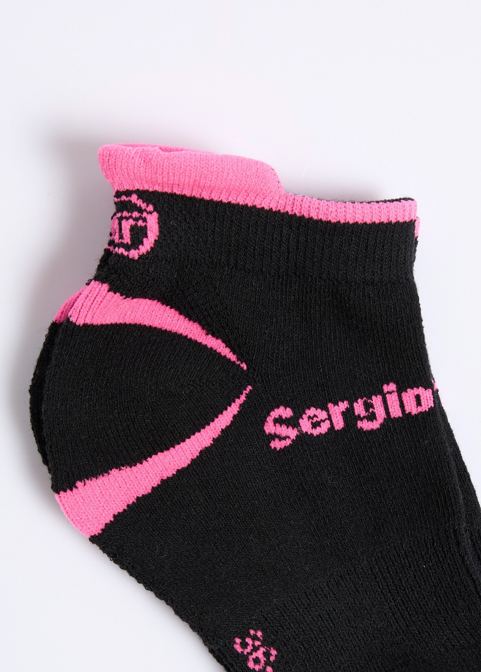 Pack_de_2_calcetines_deportivos,_ligeros_Negro_DE3_slim